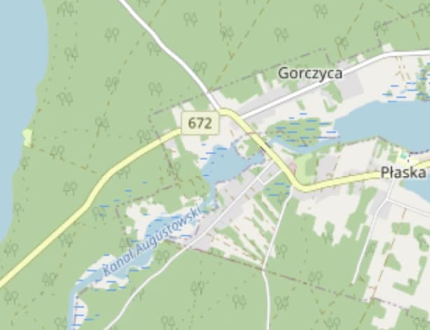 Zdjęcie: Jezioro Gorczyckie