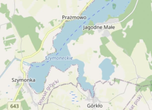 Zdjęcie: Jezioro Szymoneckie