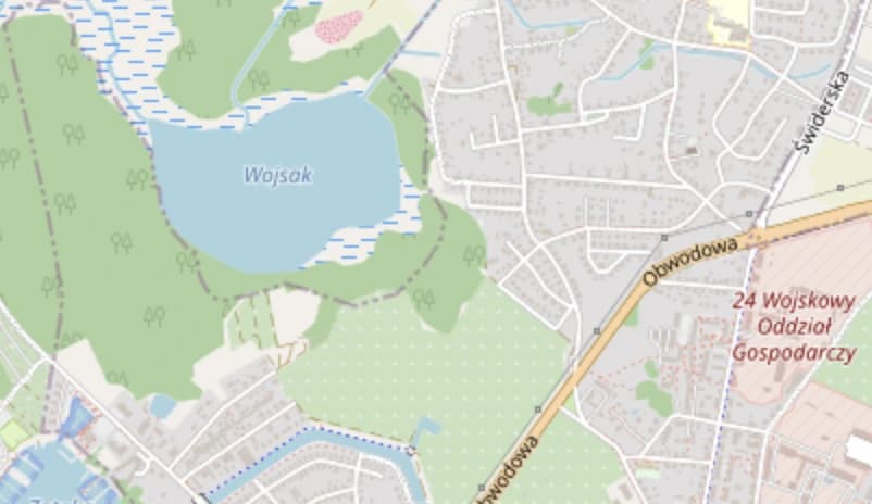 Zdjęcie: Jezioro Wojsak